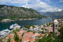 Kotor, Hauptort der Bucht